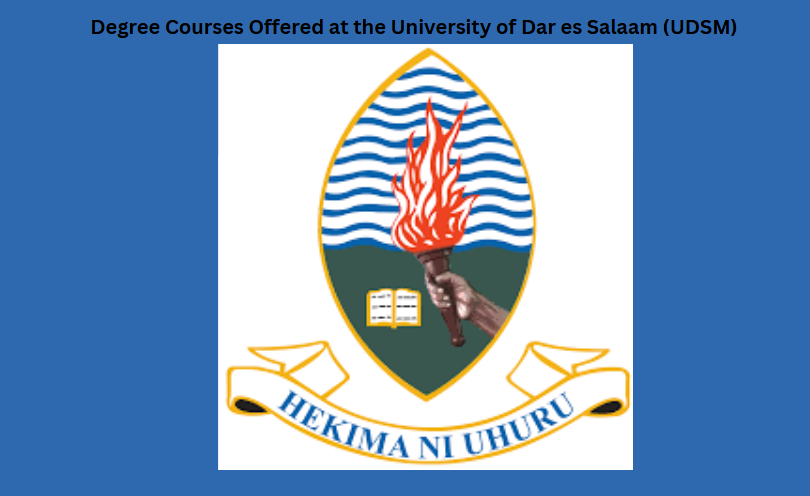 Degree Courses Offered at the University of Dar es Salaam