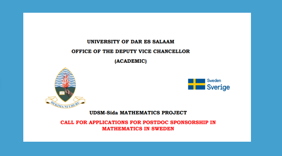 Sida Invites Applications for Postdoc Sponsorship in Sweden