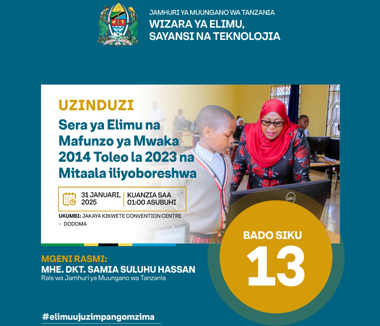 Tanzania Ministry of Education Announces Launch of Transformative Education Policy