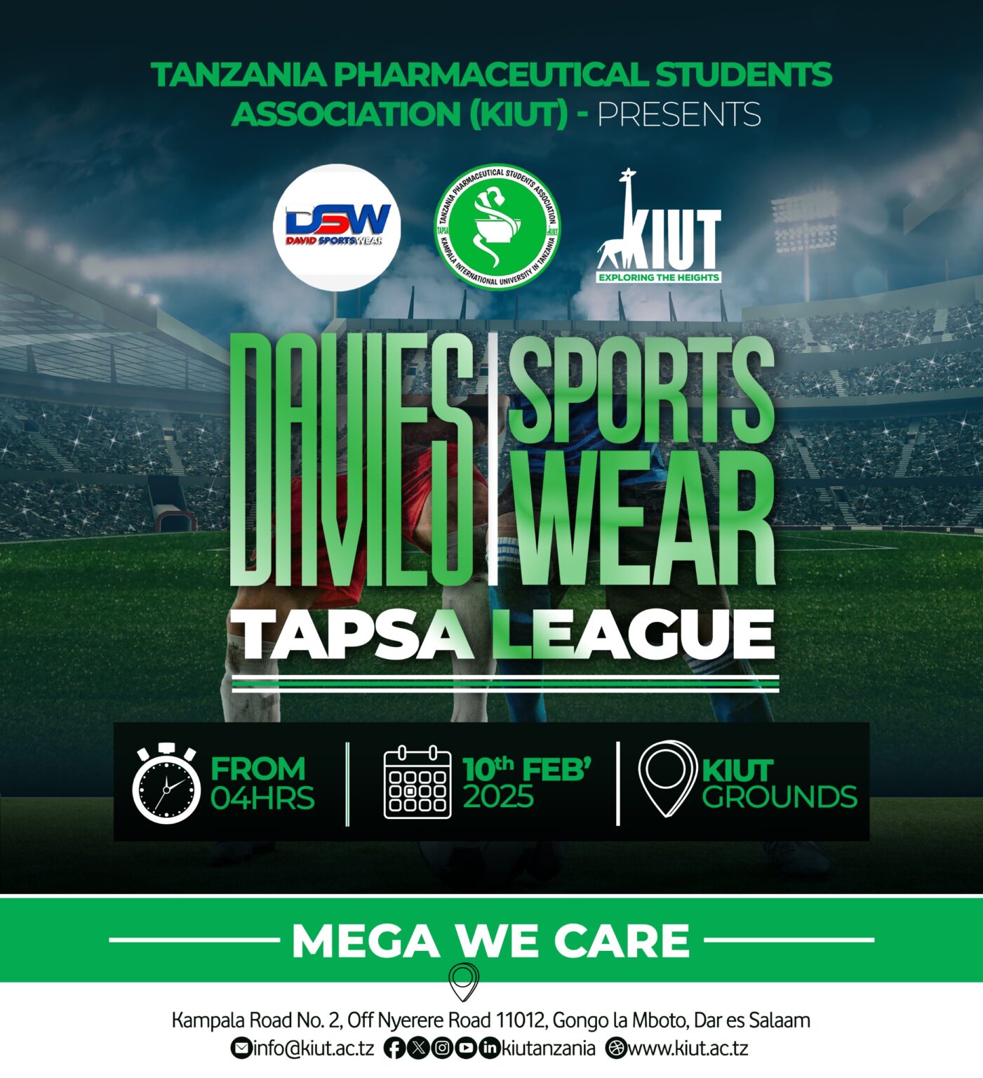 Kampala International University Launches TAPSA League