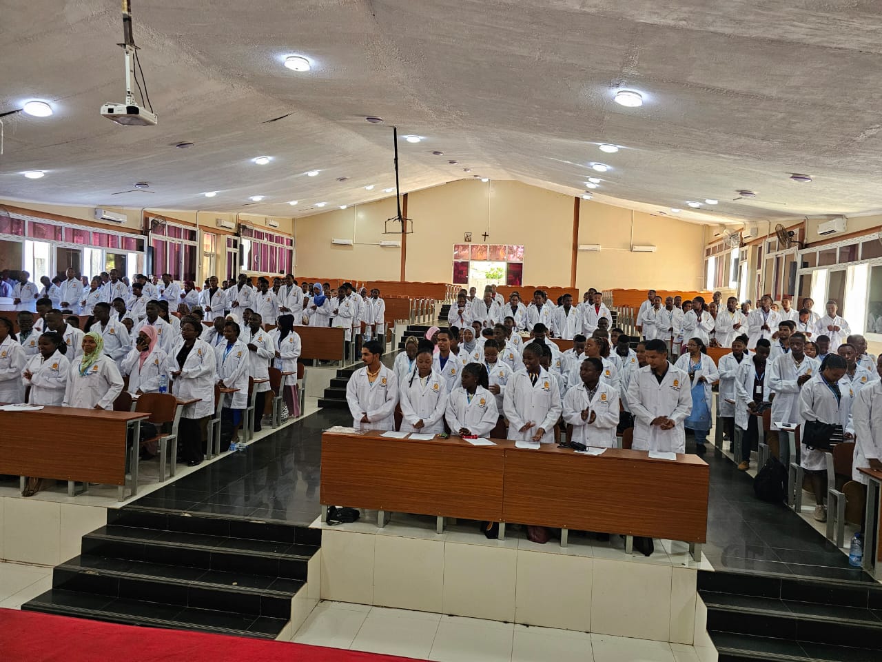 St. Joseph University Celebrates White Coat Ceremony for Medical Students