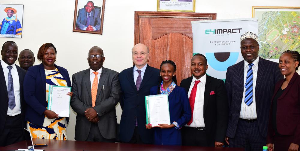 UoK and E4IMPACT Formalize Collaboration to Enhance Business Innovation